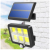 Lampa Perete LED COB 30W cu Senzori si Alimentare Solara, Buton On/Off