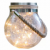 Lampa Solara Borcan Sticla Crack, Felinar Solar IP65 LED Alb Cald