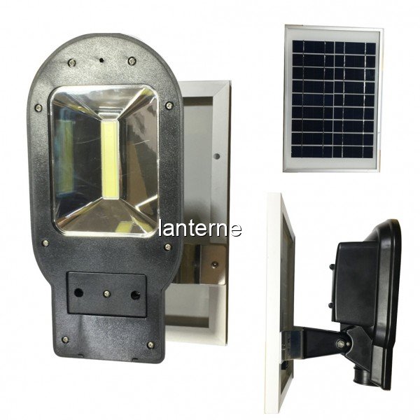 Corp De Iluminat Exterior Cob Led 8w Cu Panou Solar Si Suport Gd8083