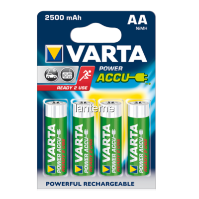 Acumulatori AA Varta 2500mAh