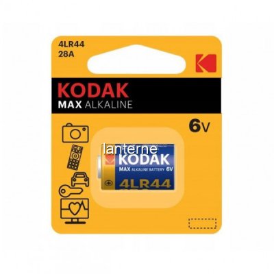 Baterie Kodak 28A 6V 4LR44 Max Alkaline pentru Aparate Foto