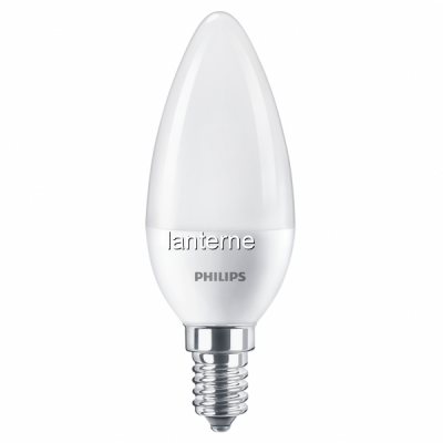 Bec cu LED B39 Philips 3W 25W E14 WW 2700K 250LM MNR5097