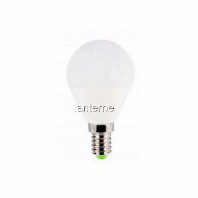 Bec cu LED  G45 7W Alb Cald 3000K soclu E14 220V Glob Mat UB60072