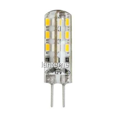 Bec LED 2W 24LED SMD Bulb 12V G4 Alb Rece