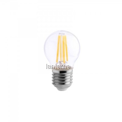 Bec LED G45 Sferic cu Filament 4W Alb Cald 2700K E27 UB60225