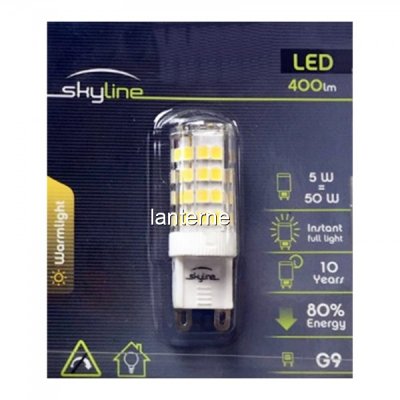 Bec LED SMD 5W Bulb Alb Natural 4000K G9 220V Skyline SL1390