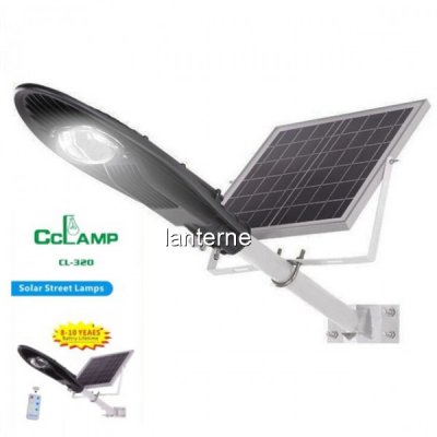 Corp Iluminat Exterior Lampa Solara COB LED 20W IP65 Telecomanda CL320