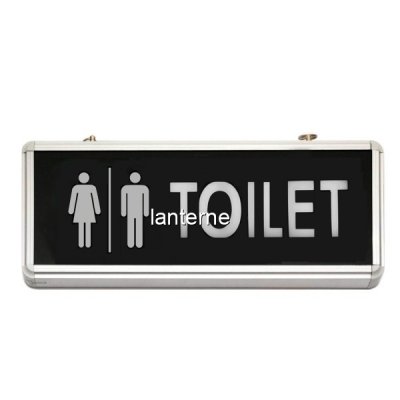 Indicator Luminos Toilet Unisex cu LED si Acumulator 36x14x3cm MJ08