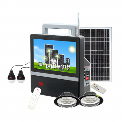 Kit panou solar cu TV GD-8088 putere 200W multifunctional GDLight NNN