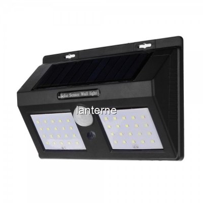 Lampa 40LED Incarcare Solara Senzori Miscare si Lumina, On/Off 1 Faza XXM