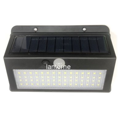 Lampa 60LED Incarcare Solara cu Senzori Miscare si Lumina, On/Off