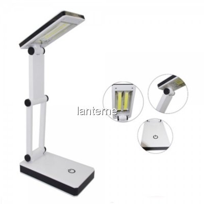 Lampa de birou pliabila 2x3W COB LED Alimentare USB Baterii HGBL018