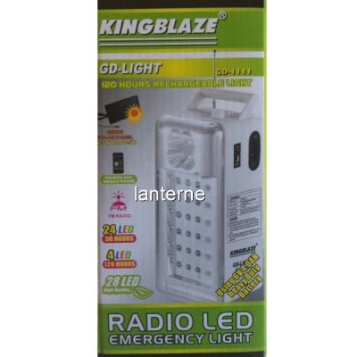 Lampa LED cu Radio GDLITE GD1111