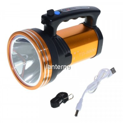 Lanterna cu LED 500W Acumulator la USB si Solar TD5600 19A065 XXM
