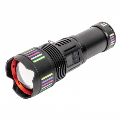 Lanterna de mana LED 5 moduri de intensitate a luminii USB Zilan ZTS8999