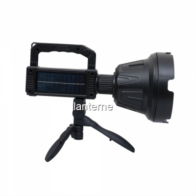Lanterna incarcare solara 6 moduri iluminat USB si trepied W5110 Zilan ZTS8203