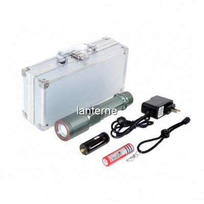 Lanterna LED 5W  Zoom Focalizare Motorizata incarcare Magnetica ZL20122