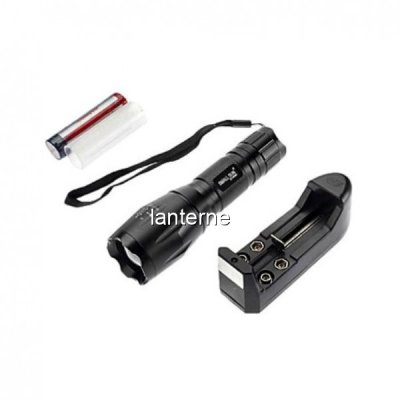 Lanterna LED cu Zoom si Acumulator 18650 ZYR650 BL1931T6