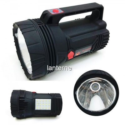 Lanterna Profesionala LED 30W cu Panou 15LED si Acumulator 4V TD5500B