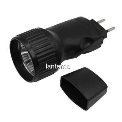 Lanterna de Mana Reincarcabila cu LEDuri, Stecher Incorporat 220V, Plastic 528 CGS
