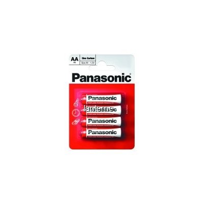 Panasonic baterii r6 aa zinc carbon 4 buc la blister