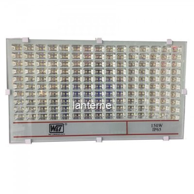 Proiector 300LED T019 150W IP65 Alb Rece 220V WT