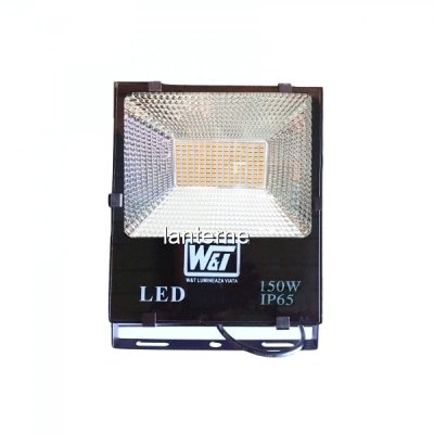 Proiector LED 150W 150LEDuri SMD Alb Cald IP65 220V  80Lm/W WT