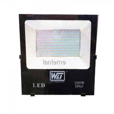 Proiector LED 200W 200LEDuri SMD Alb Cald IP65 220V WT
