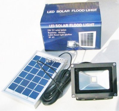 Proiector LED 2W 5V Incarcare Panou Solar
