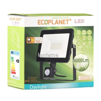 Proiector LED 50W 4000lm 220V 6500K IP65 Clasa A Ecoplanet