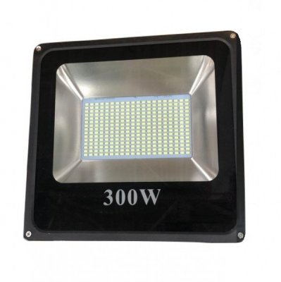 Proiector LED SMD 300W Slim Alb Rece 6400K IP65 220V