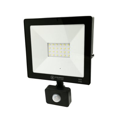 Proiector Multi LED 30W cu Senzor Miscare 6400K IP65 UB60278