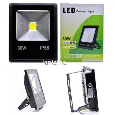 Proiector Slim LED SMD 30W Alb Rece 220V IP65 20A003 XXM