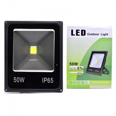 Proiector Slim LED SMD 50W Alb Rece 220V IP65 20A004 XXM