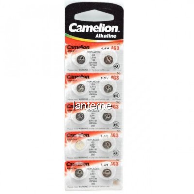 Set 10 Baterii Alcaline Camelion LR41 AG 3 9E005 XXM