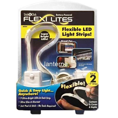 Set 2 benzi LED Flexibile Autoadezive pentru Iluminat Casnic