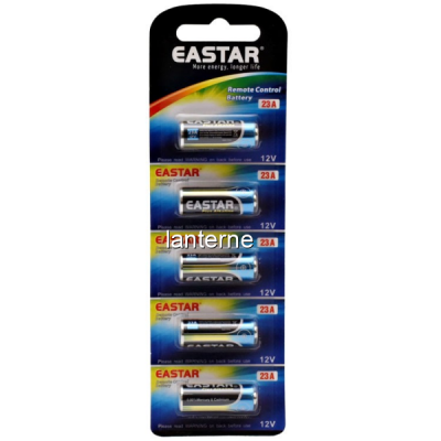 Set 5 Baterii A23 12V Alcaline Plus Blister Easter 9D025 XXM