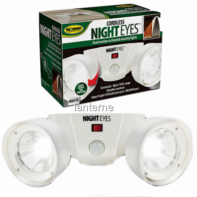 Set becuri LED cu senzor miscare LED Night Eyes JB7115WHI