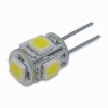 Bec LED 1W 5 LEDuri SMD Bulb G4 Alb Rece