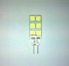 Bec cu LEDuri tip BULB 12 SMD LED G4 2W Lumina Alba Rece