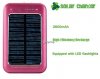 Incarcator solar universal cu lanterna 2600 mAh