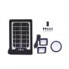 Kit Solar cu Lanterna LED, 2 Becuri si Slot USB GSM CL08