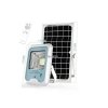 Lampa LED cu Panou Solar, Telecomanda, Senzor 6500K 30W LEDLPS3008W XXM