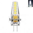 Bec LED 3W Soclu G4 12V 6400K Alb Rece Siliconat MNR4214