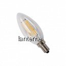 Bec LED Filament Tip Lumanare 4W Alb Rece E14 220V TKO