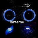 Set 4 Lumini Hot Wheels LED Albastru Decorativ pentru Spite Bicicleta