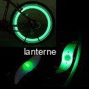 Set 4 Lumini Hot Wheels LED Verde Decorativ pentru Spite Bicicleta