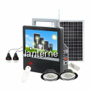 Kit panou solar cu TV GD-8088 putere 200W multifunctional GDLight NNN