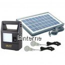 Kit Solar Incarcator Urgente cu Lanterna si 2 Becuri GdLite GD8030 6V
