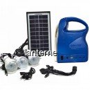 Kit Solar Lanterna LED USB 3 Becuri 220V GdLite 7